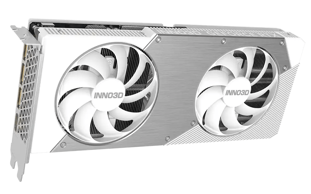 INNO3D GeForce RTX™ 5060 Ti 8GB TWIN X2 OC WHITE Graphic Card | N506T2 - 08D7X - 193075W - 8886307700759 - Vektra Computers LLC INNO3D GeForce RTX™ 5060 Ti 8GB TWIN X2 OC WHITE Graphic Card | N506T2 - 08D7X - 193075W - 8886307700759 - Vektra Computers LLC